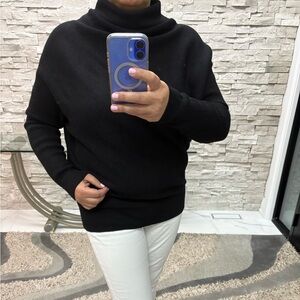 Bluivy Young Contemporary Elegant Turtle Neck Sweater